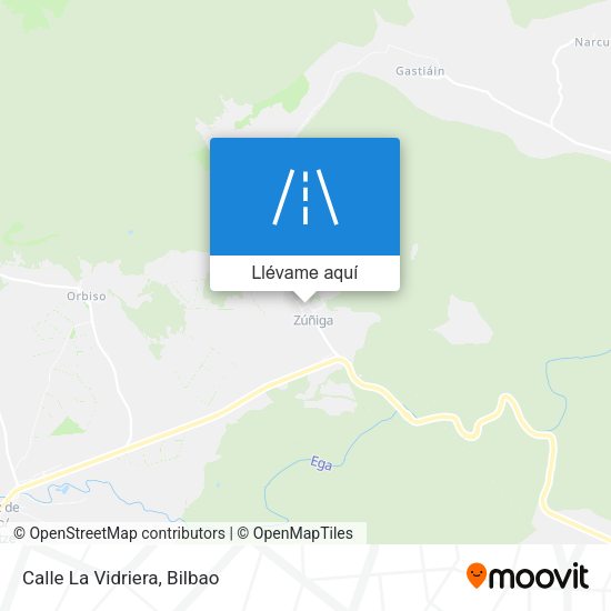 Mapa Calle La Vidriera