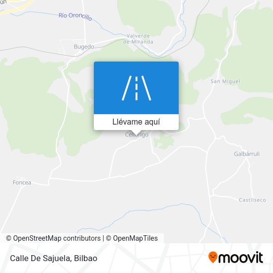 Mapa Calle De Sajuela