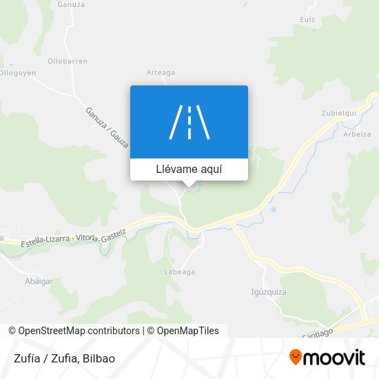 Mapa Zufía / Zufia
