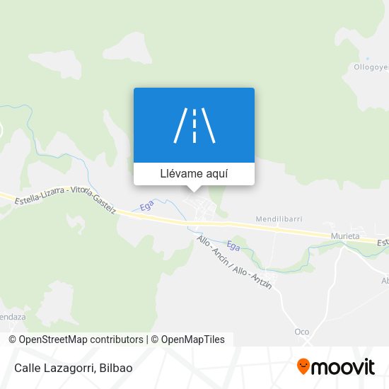Mapa Calle Lazagorri