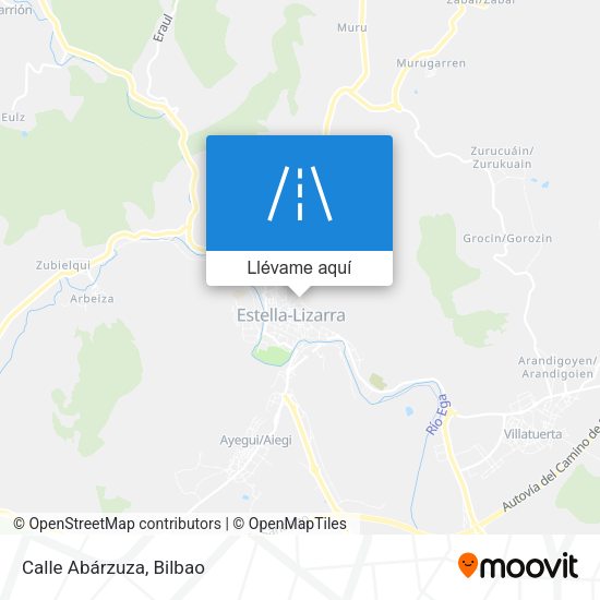 Mapa Calle Abárzuza
