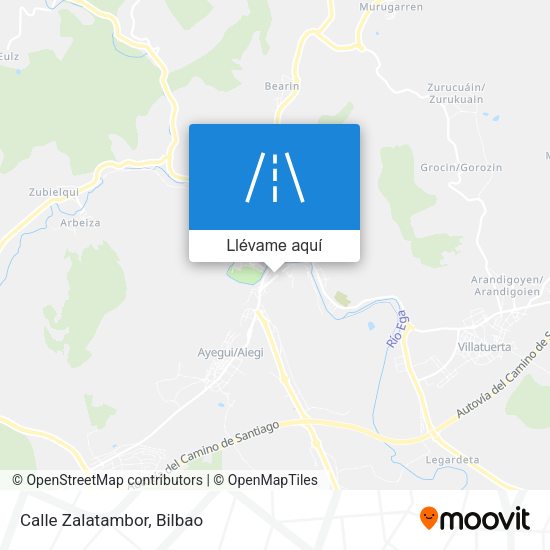 Mapa Calle Zalatambor
