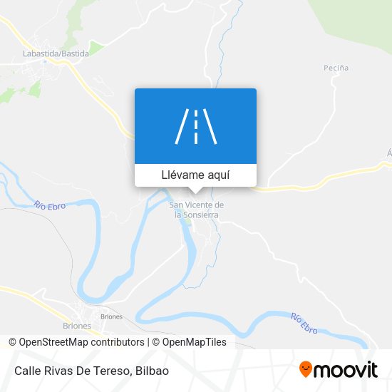 Mapa Calle Rivas De Tereso