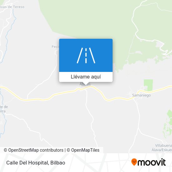 Mapa Calle Del Hospital