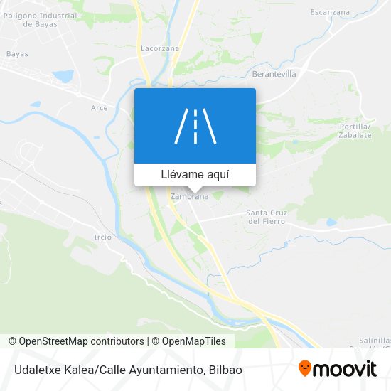 Mapa Udaletxe Kalea / Calle Ayuntamiento
