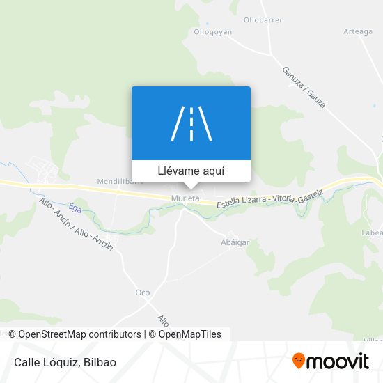 Mapa Calle Lóquiz