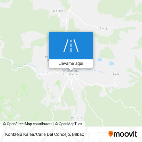 Mapa Kontzeju Kalea / Calle Del Concejo