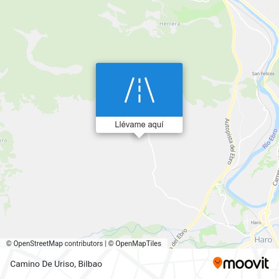 Mapa Camino De Uriso