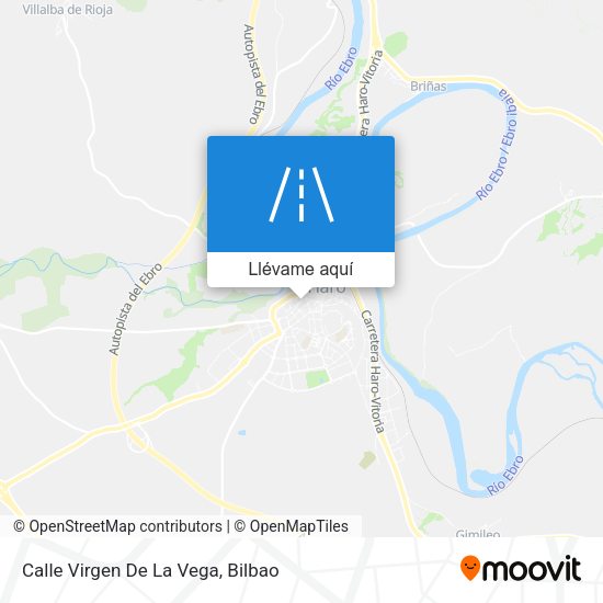 Mapa Calle Virgen De La Vega