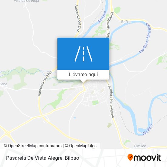 Mapa Pasarela De Vista Alegre