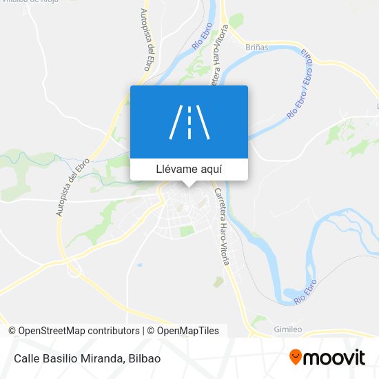 Mapa Calle Basilio Miranda