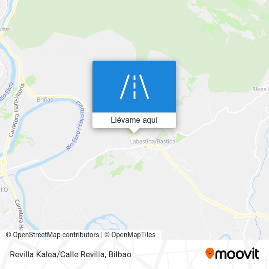 Mapa Revilla Kalea/Calle Revilla