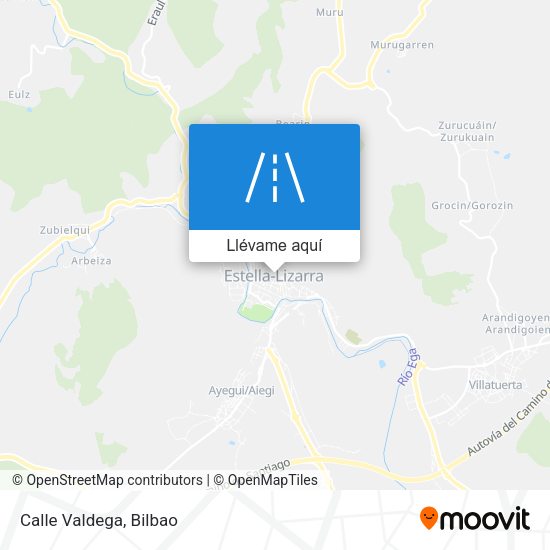 Mapa Calle Valdega