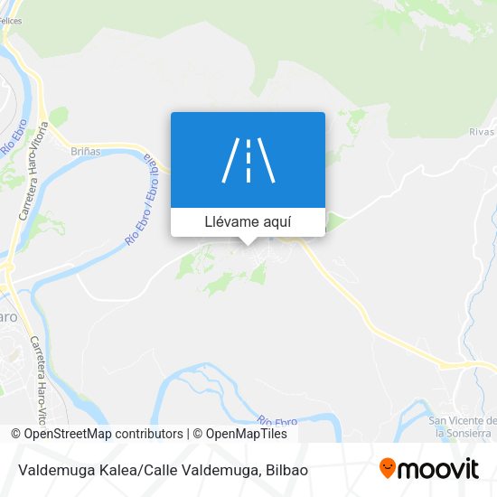 Mapa Valdemuga Kalea / Calle Valdemuga