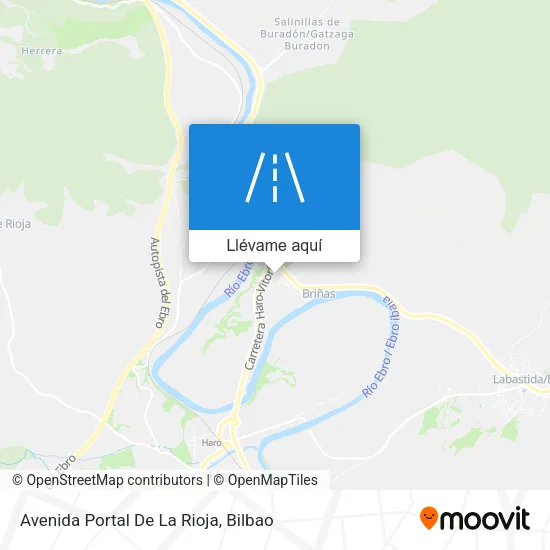 Mapa Avenida Portal De La Rioja