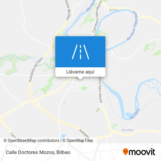 Mapa Calle Doctores Mozos