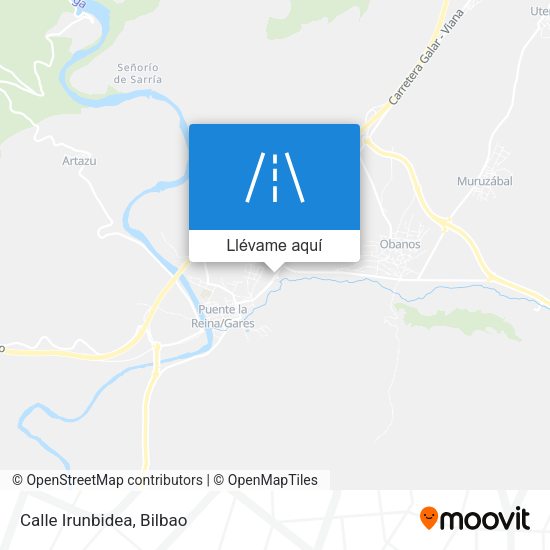 Mapa Calle Irunbidea