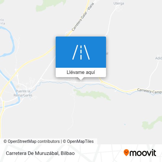 Mapa Carretera De Muruzábal