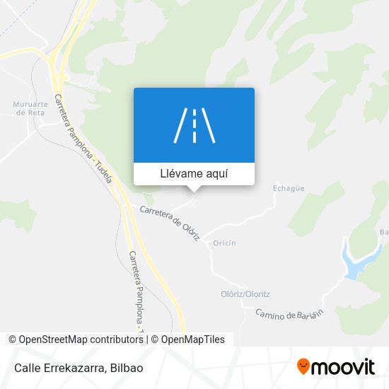 Mapa Calle Errekazarra