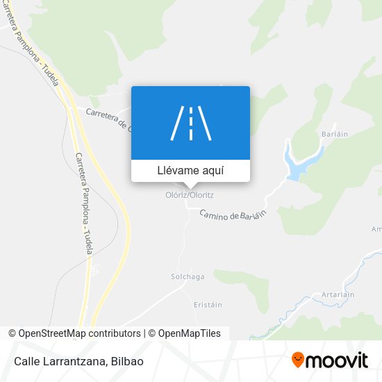 Mapa Calle Larrantzana