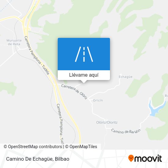 Mapa Camino De Echagüe