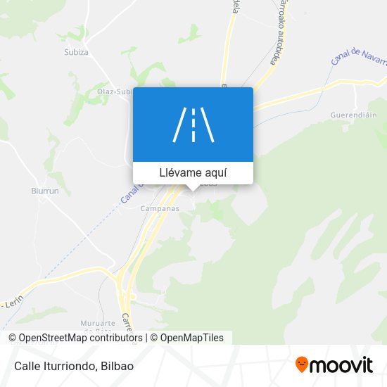 Mapa Calle Iturriondo