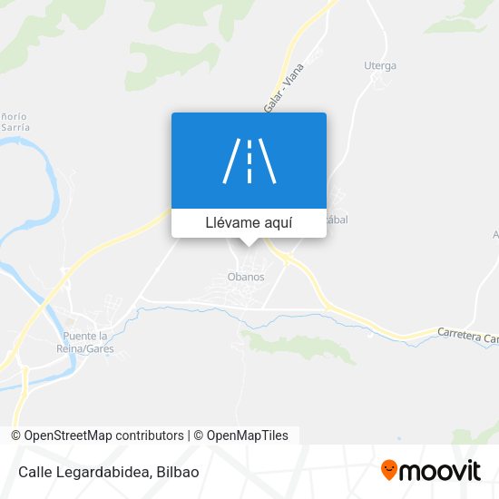 Mapa Calle Legardabidea