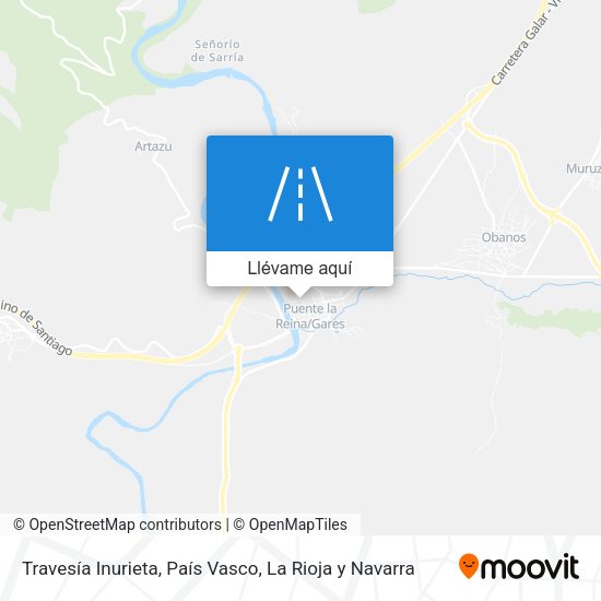 Mapa Travesía Inurieta