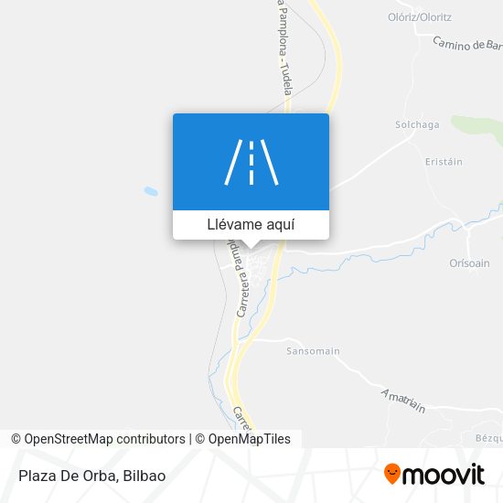 Mapa Plaza De Orba