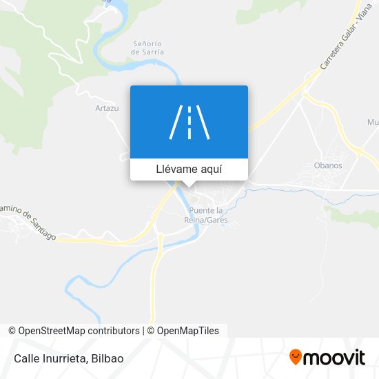Mapa Calle Inurrieta