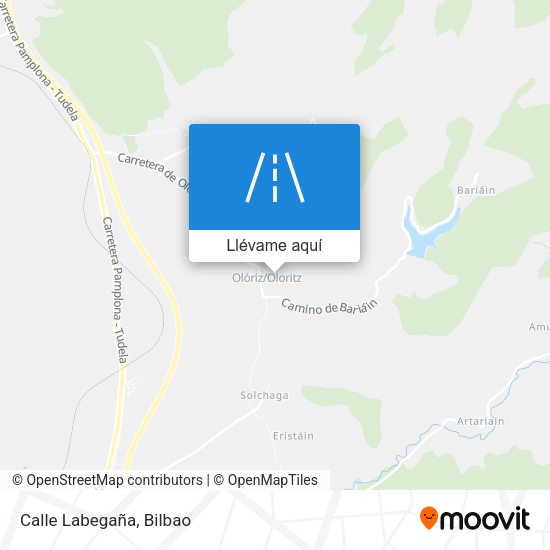 Mapa Calle Labegaña