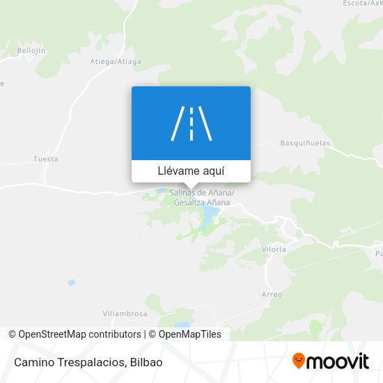 Mapa Camino Trespalacios