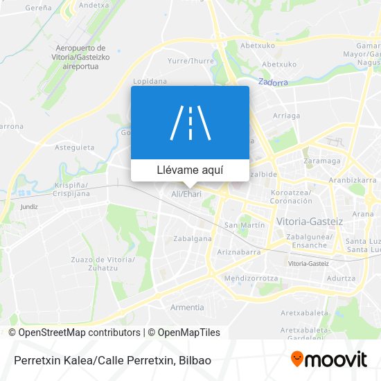 Mapa Perretxin Kalea / Calle Perretxin