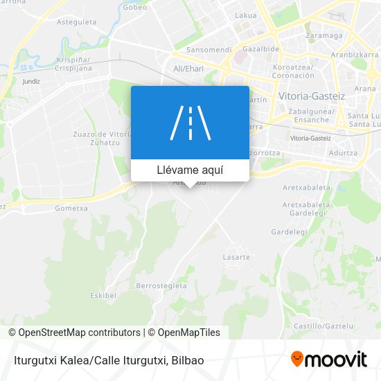 Mapa Iturgutxi Kalea / Calle Iturgutxi