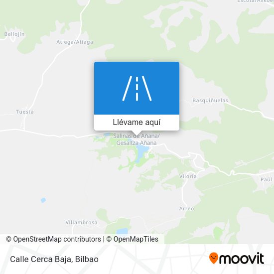 Mapa Calle Cerca Baja