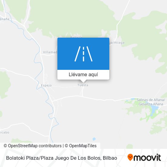 Mapa Bolatoki Plaza / Plaza Juego De Los Bolos