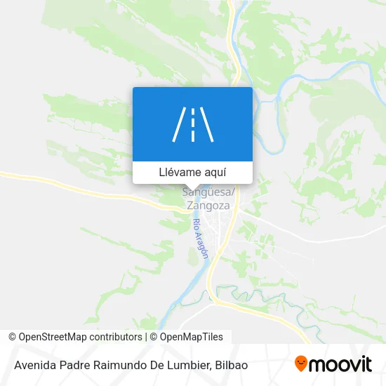 Mapa Avenida Padre Raimundo De Lumbier