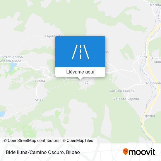 Mapa Bide Iluna/Camino Oscuro