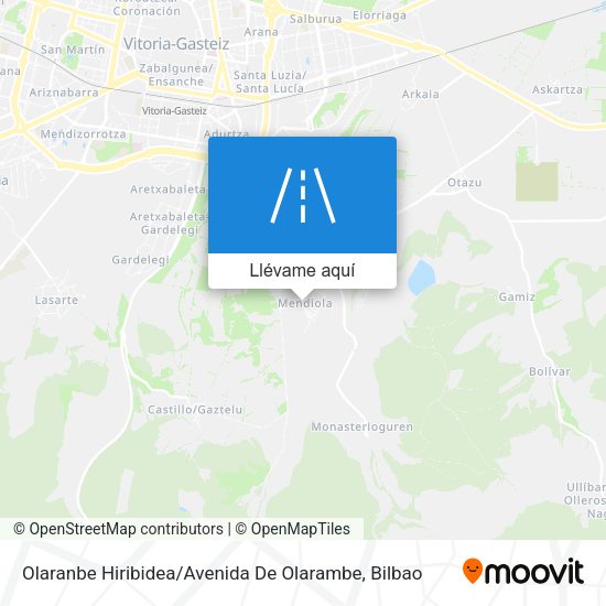 Mapa Olaranbe Hiribidea / Avenida De Olarambe