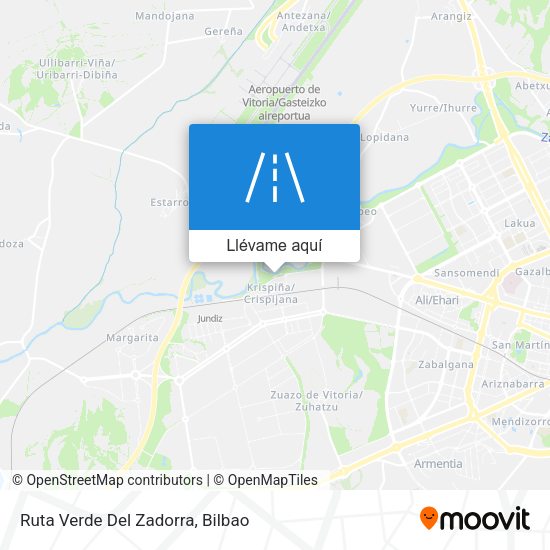 Mapa Ruta Verde Del Zadorra