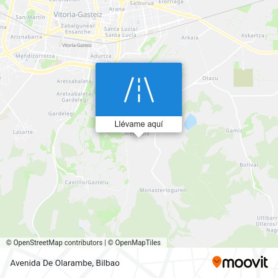 Mapa Avenida De Olarambe