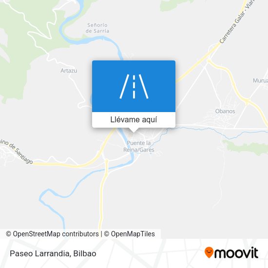 Mapa Paseo Larrandia