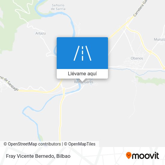 Mapa Fray Vicente Bernedo