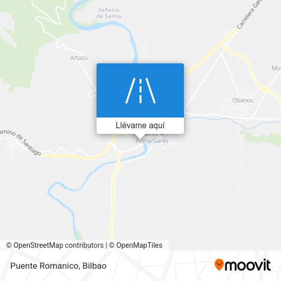 Mapa Puente Romanico