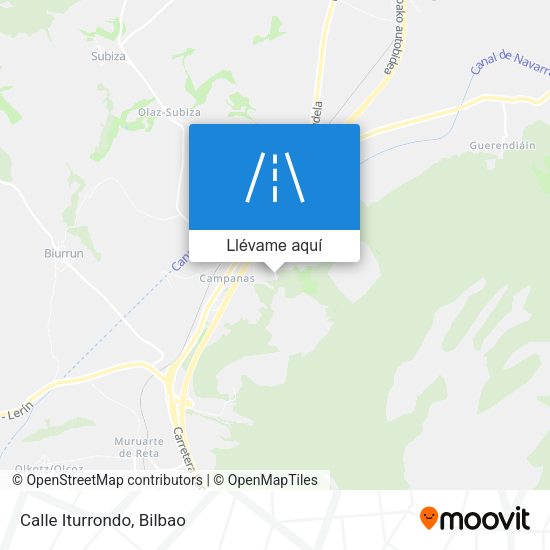 Mapa Calle Iturrondo