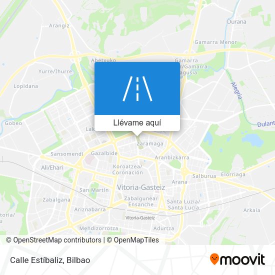 Mapa Calle Estíbaliz