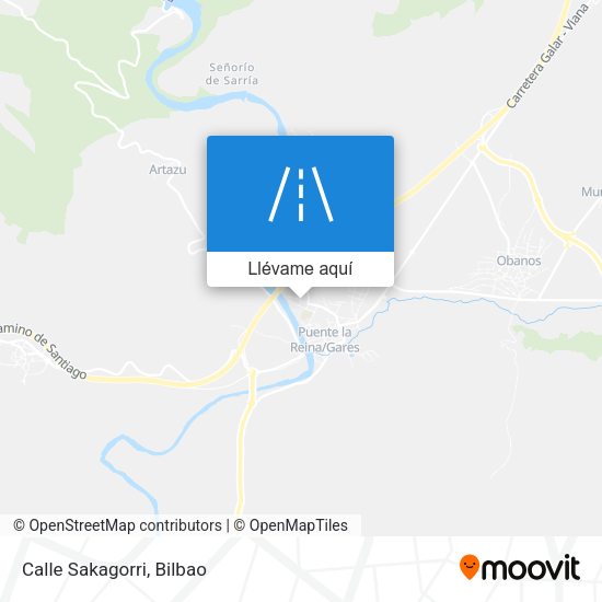 Mapa Calle Sakagorri