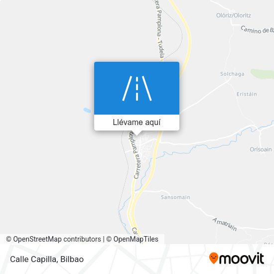 Mapa Calle Capilla