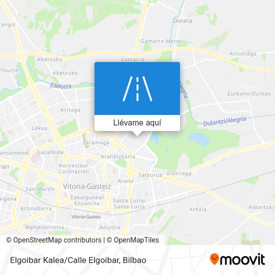 Mapa Elgoibar Kalea/Calle Elgoibar