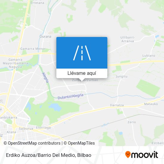 Mapa Erdiko Auzoa/Barrio Del Medio